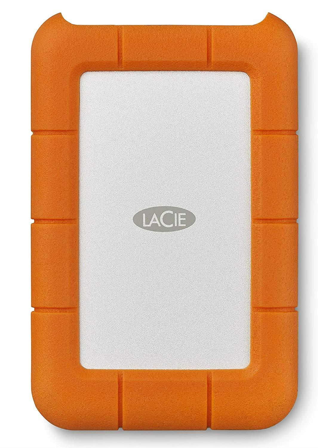 LaCie Rugged 5TB USB 3.2 Gen. 1 Pomarańczowo-Szary