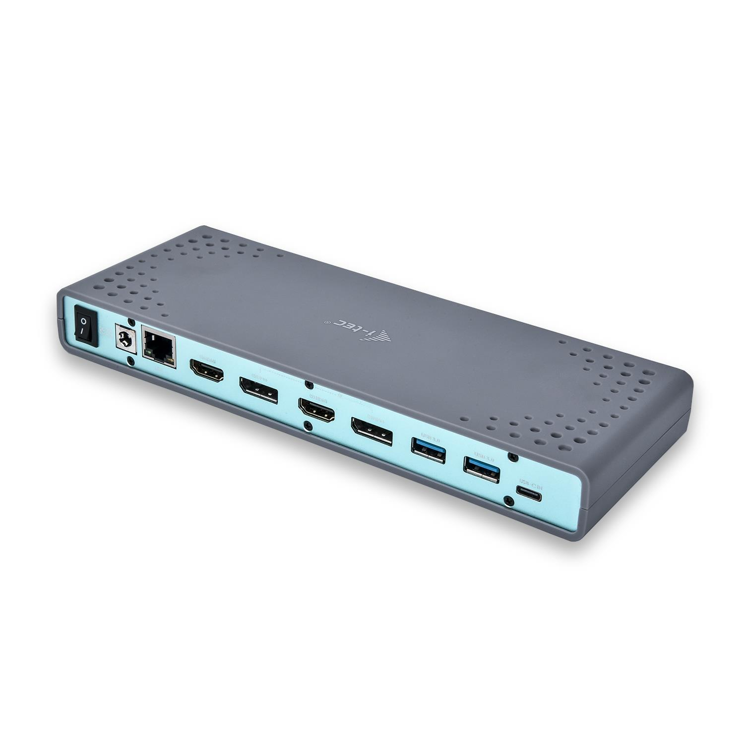 i-tec USB 3.0 / USB-TB3 2x 4K 1x 5K Display Dock DP HDMI