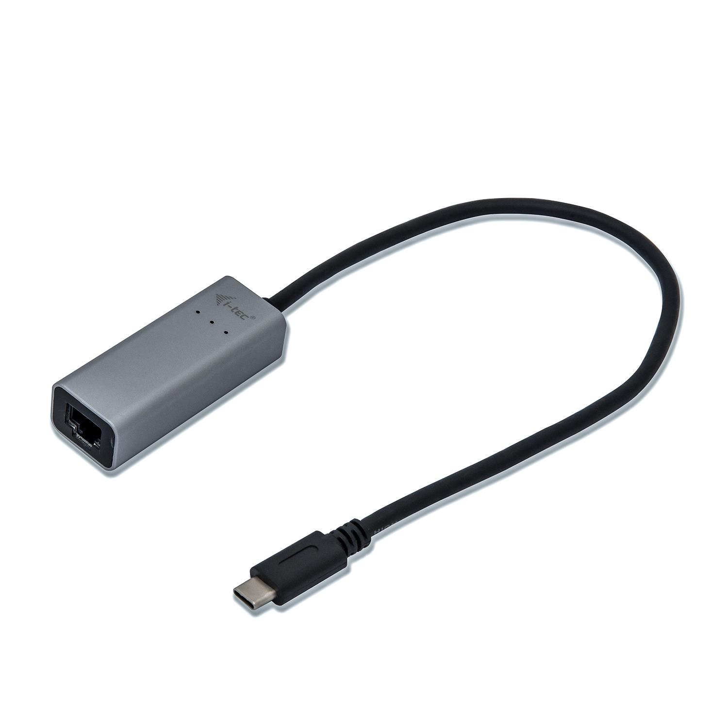 i-tec USB C adapter Metal Gigabit Ethernet, 1x USB-C do RJ-45