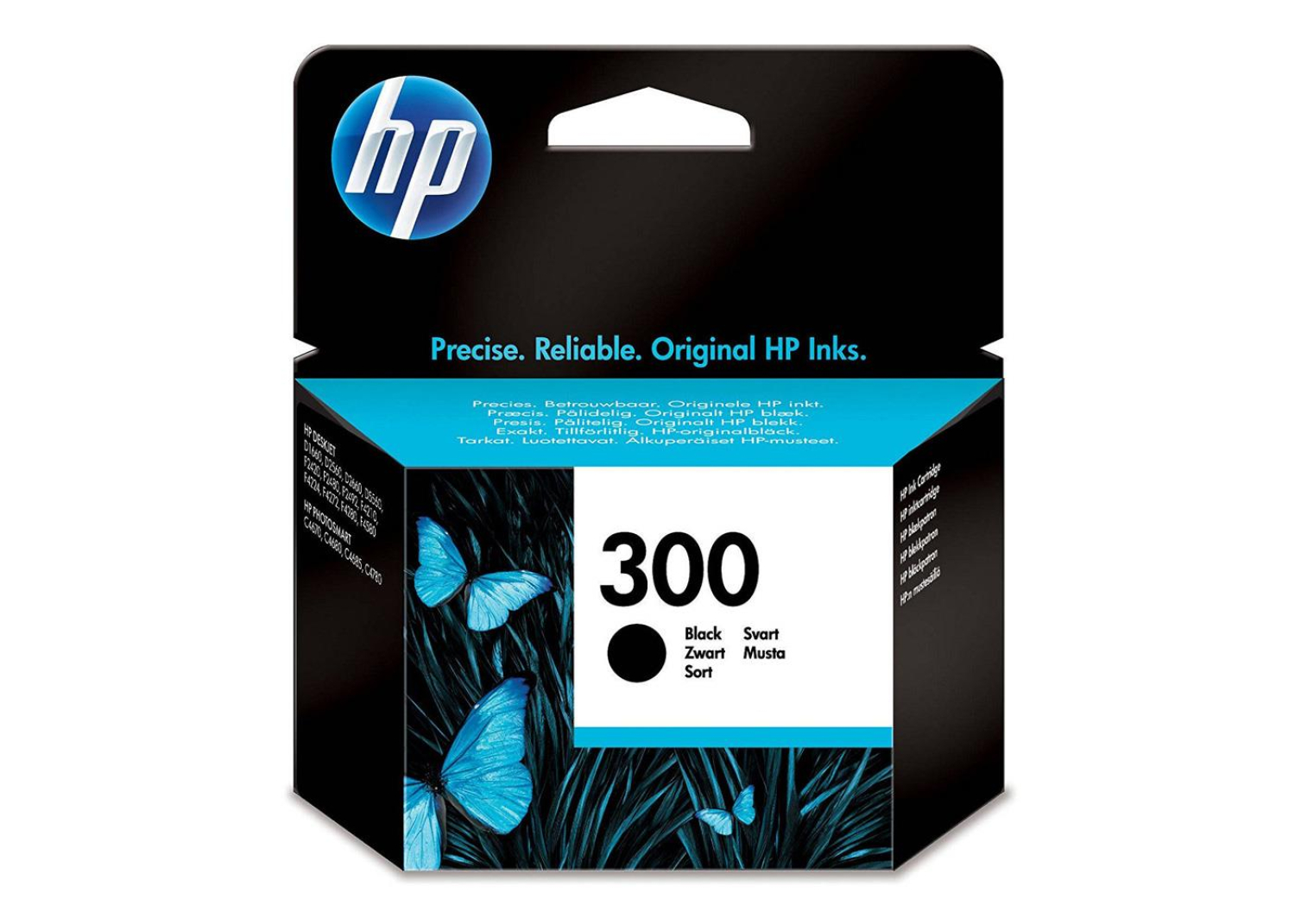 HP 300  black 4ml
