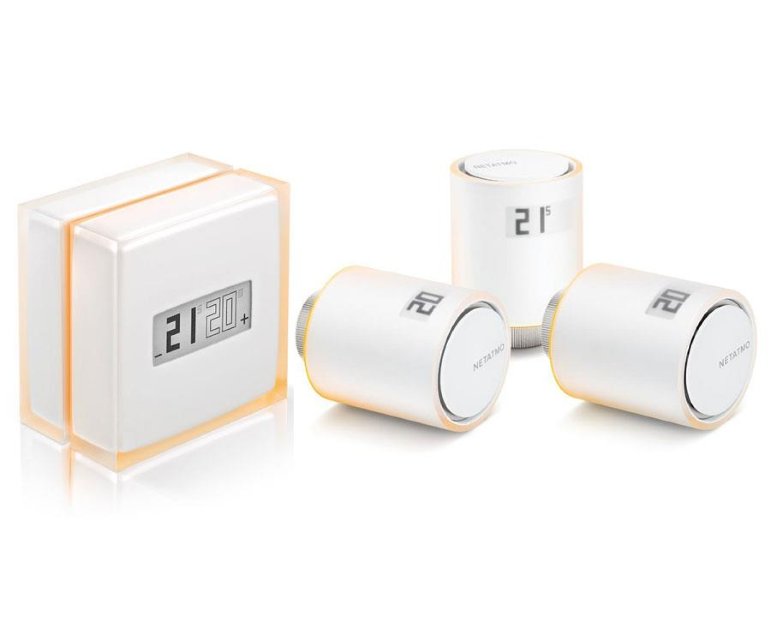 Netatmo Inteligentne głowice termiczne NBU-NTH-NAV-EU (zestaw)