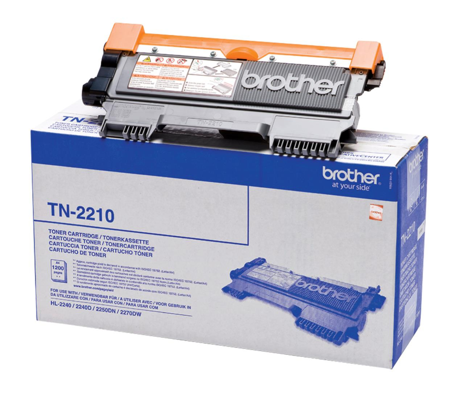 Brother TN2210 black 1200str.