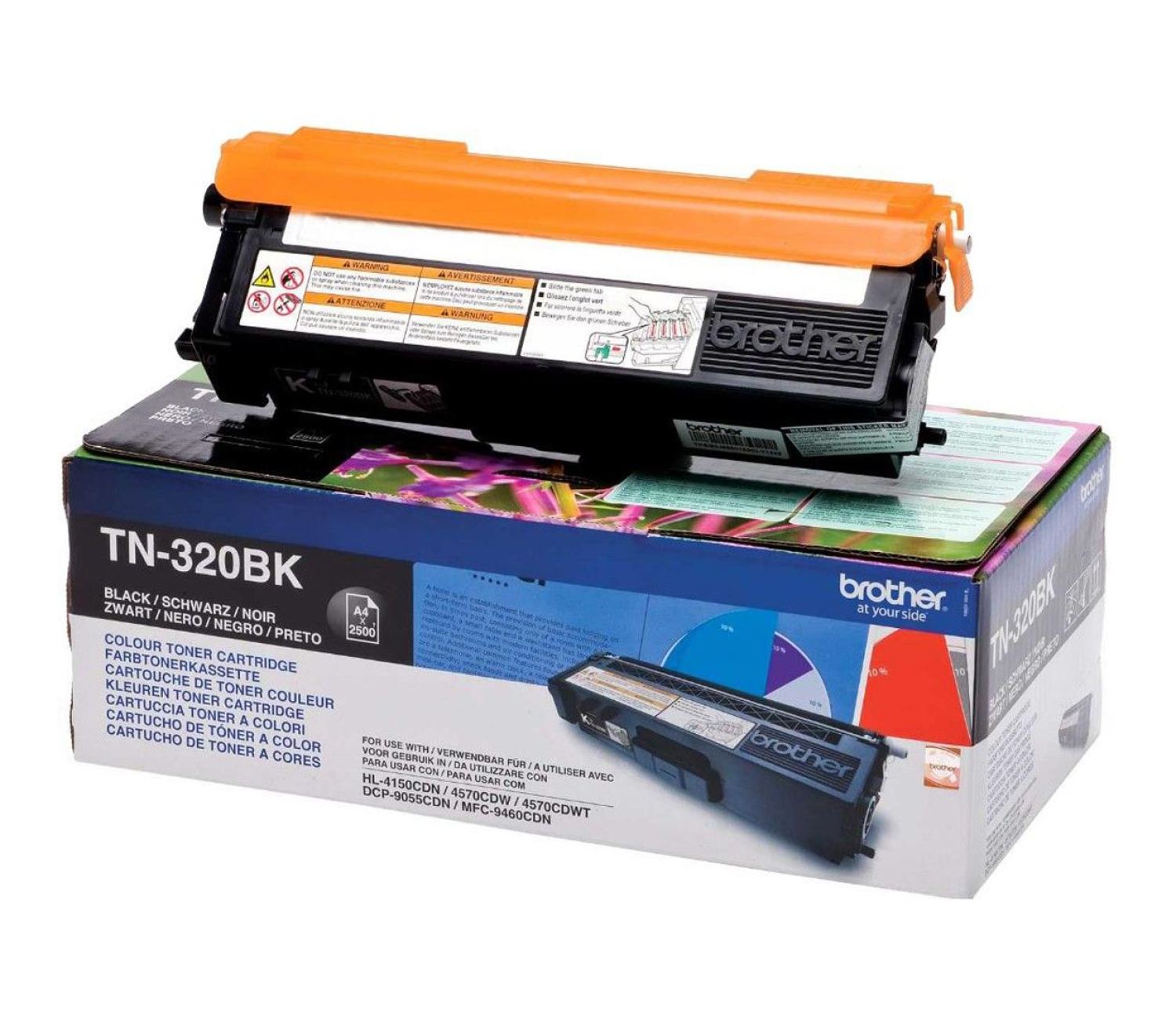 Brother TN320BK black 2500str.