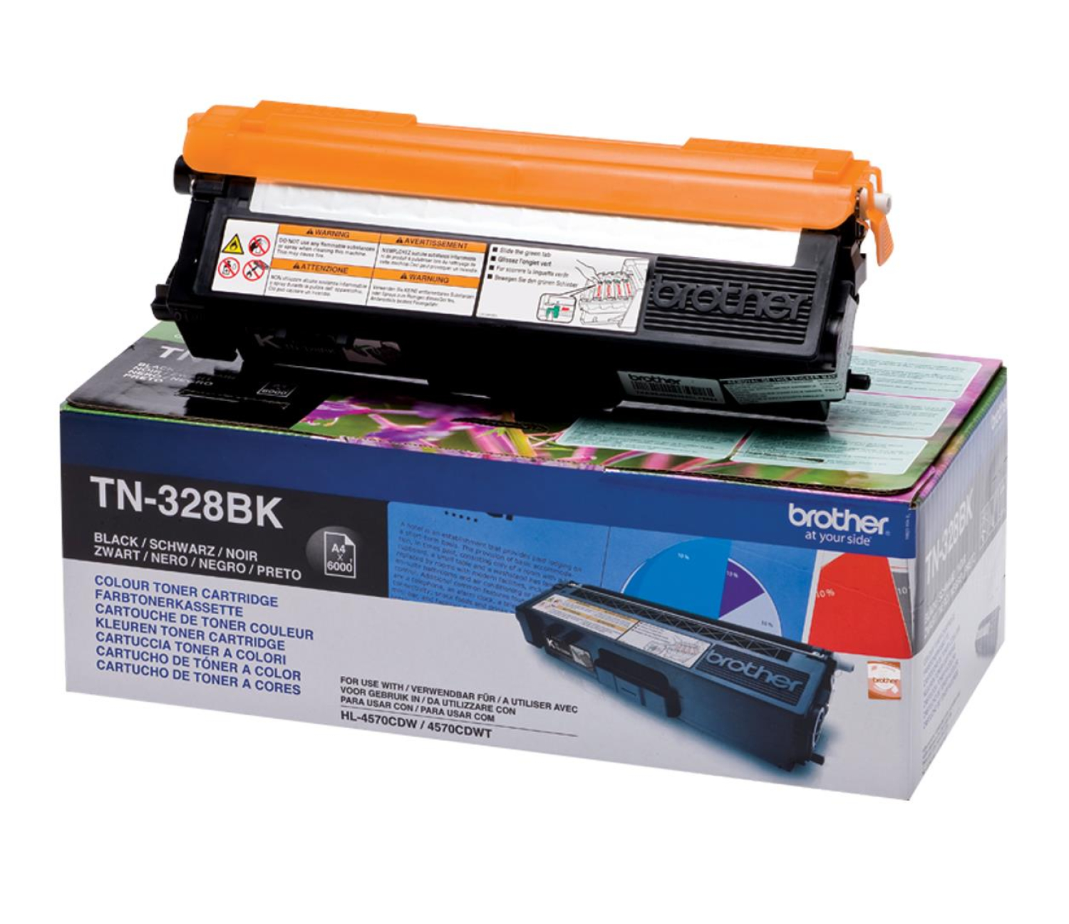 Brother TN328BK black 6000str.