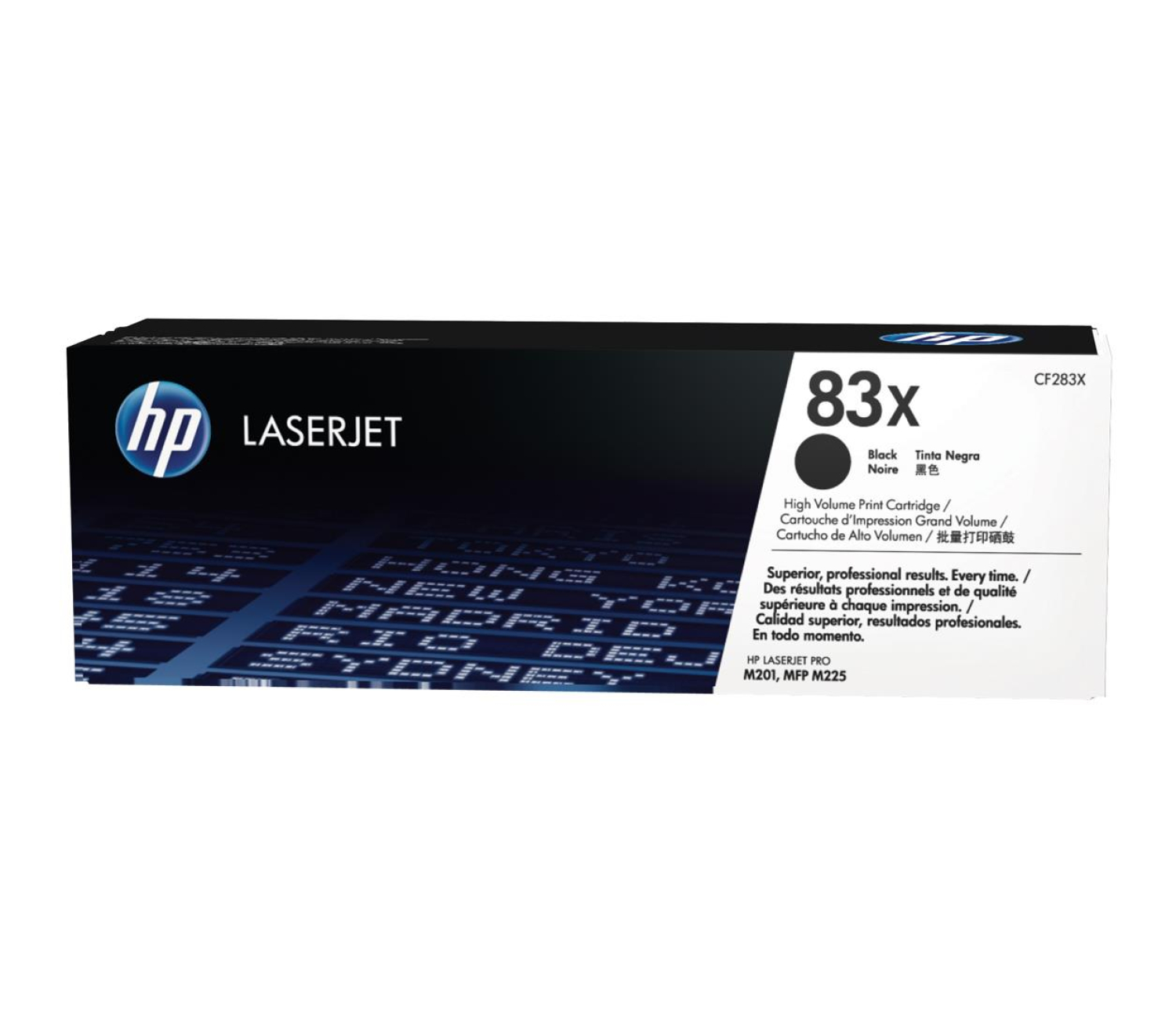 HP Toner 83X Black 2.2k CF283X