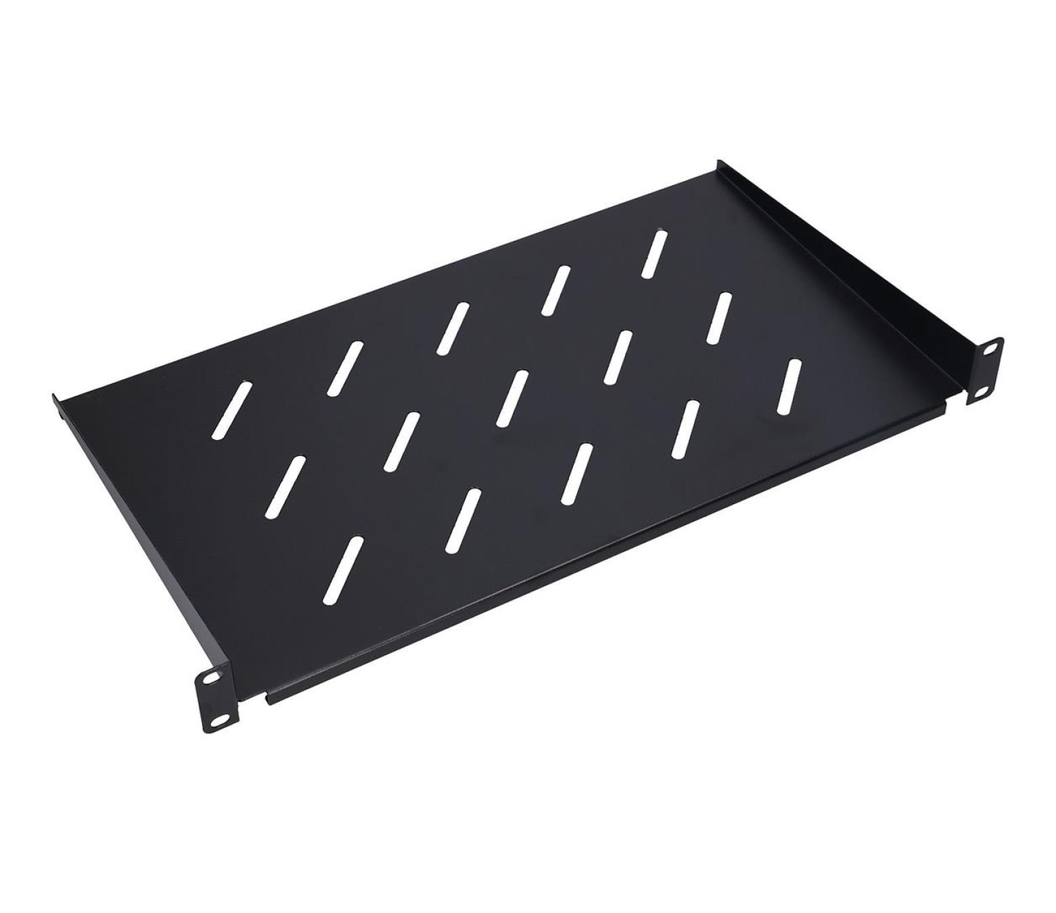 ExtraLink Półka do szaf wiszących 19" 250MM 1U (czarna)