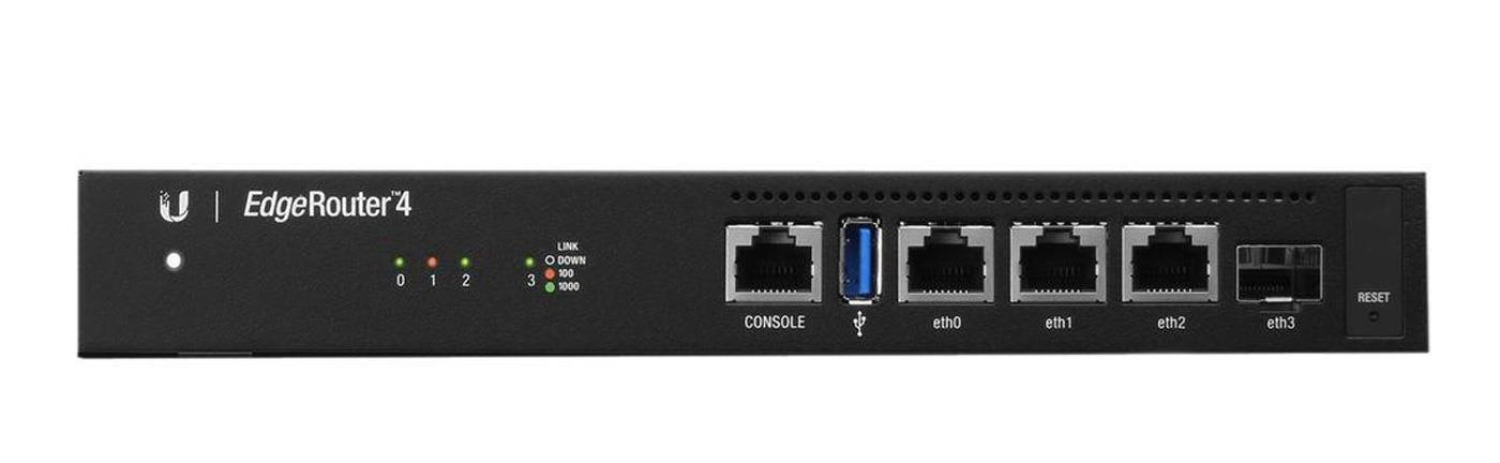 Ubiquiti EdgeRouter 4 3x10/100/1000Mb/s 1xSFP