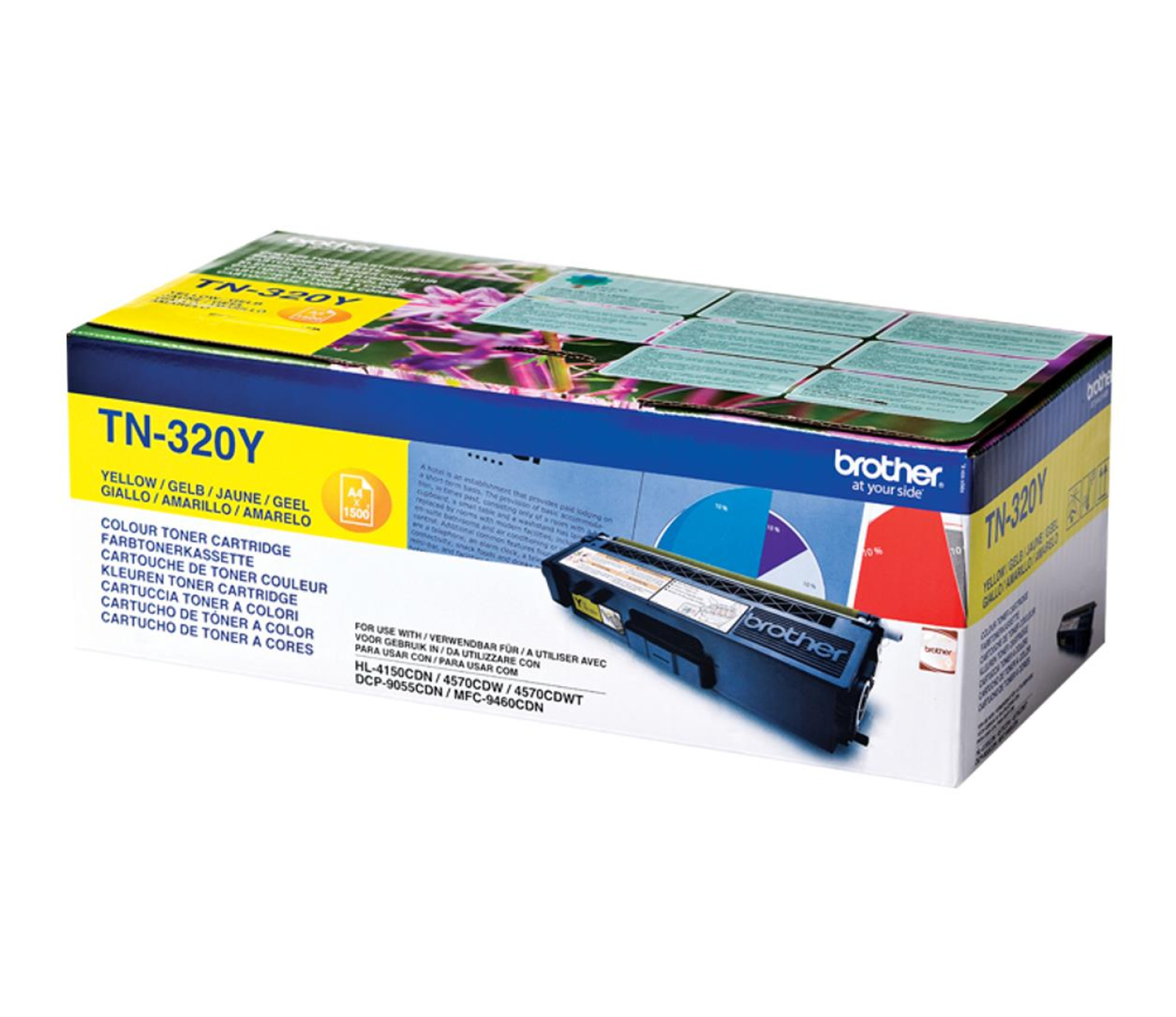Brother TN320Y yellow 1500str.
