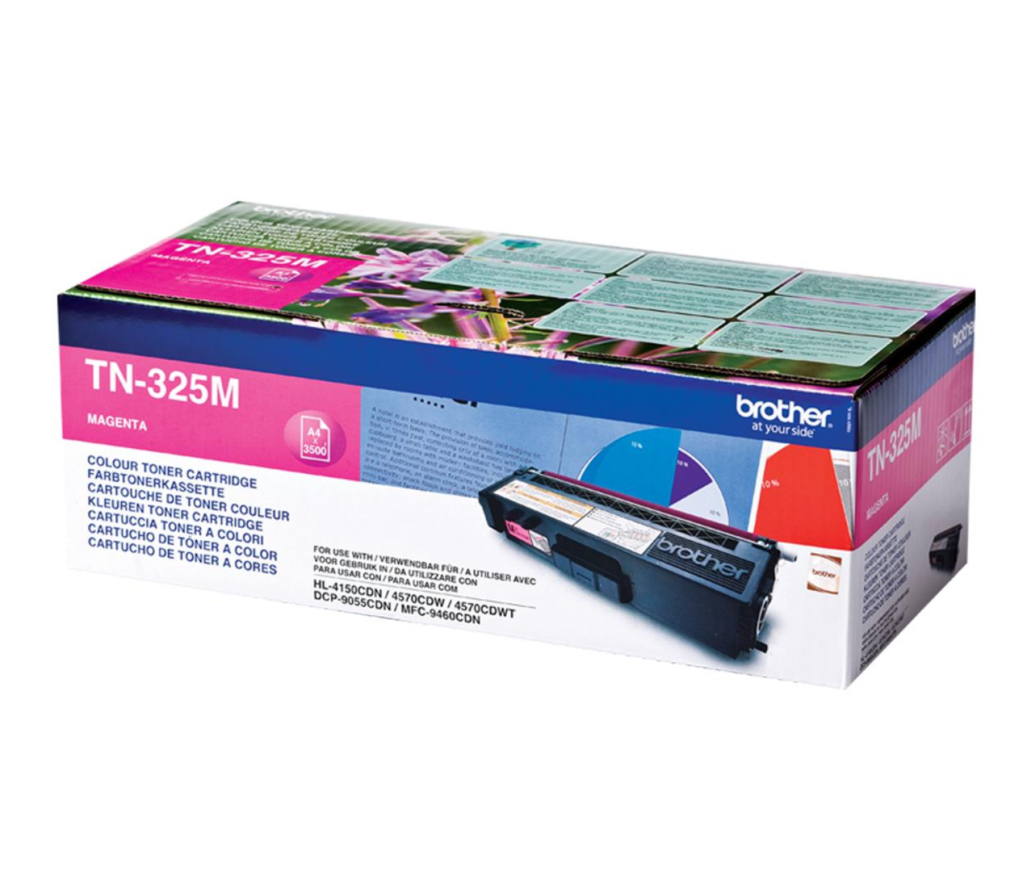 Brother TN325M magenta 3500str.