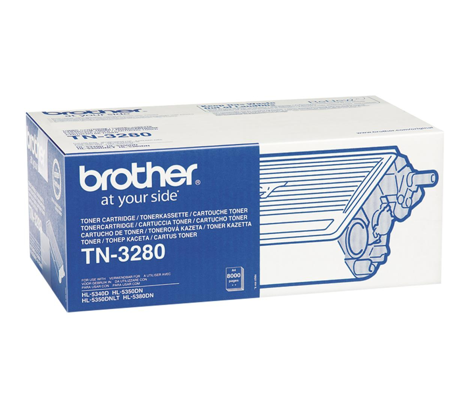 Brother TN3280 black 8000str.