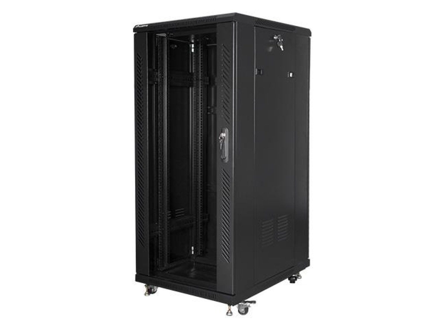 Lanberg Stojąca 19" 27U 600x800mm (czarna)