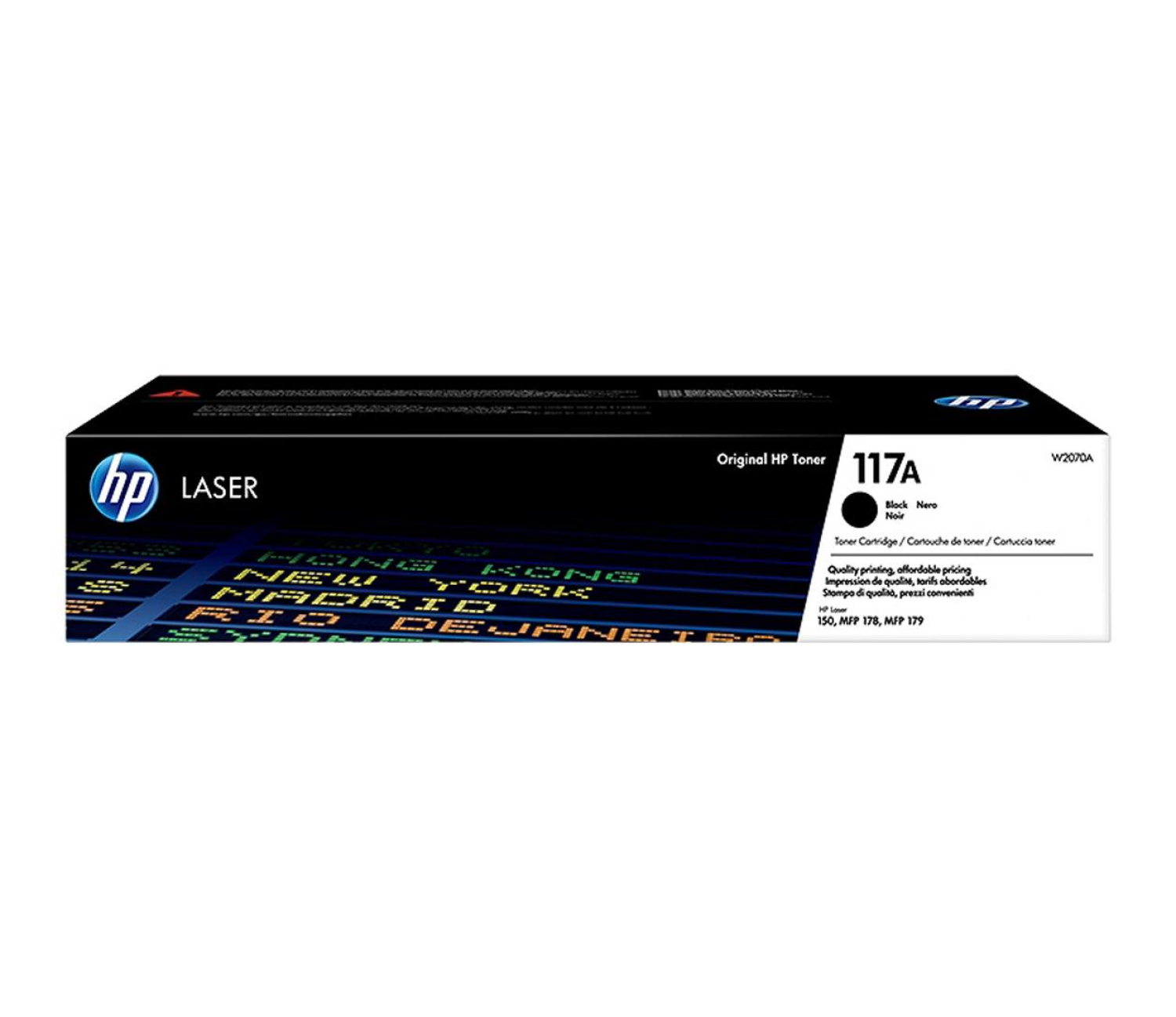 HP 117A black 1000str.