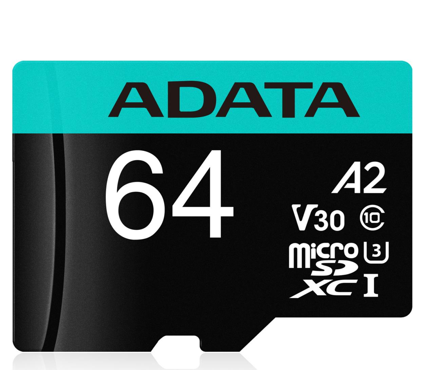 ADATA 64GB microSDXC Premier Pro 100MB/s U3 V30S A2
