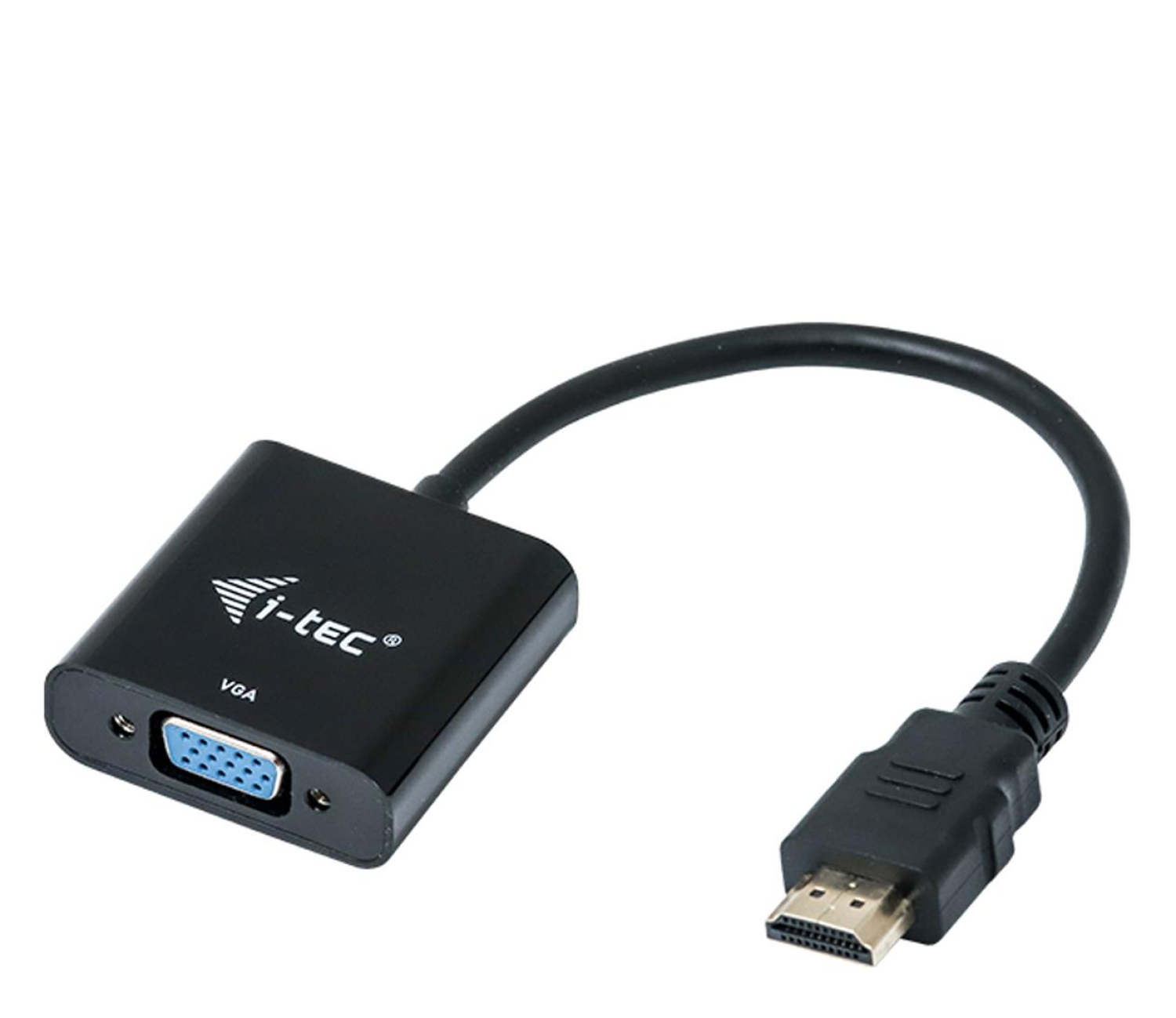 i-tec Adapter kablowy HDMI - VGA Cable FULL HD 60 Hz Audio 15 cm