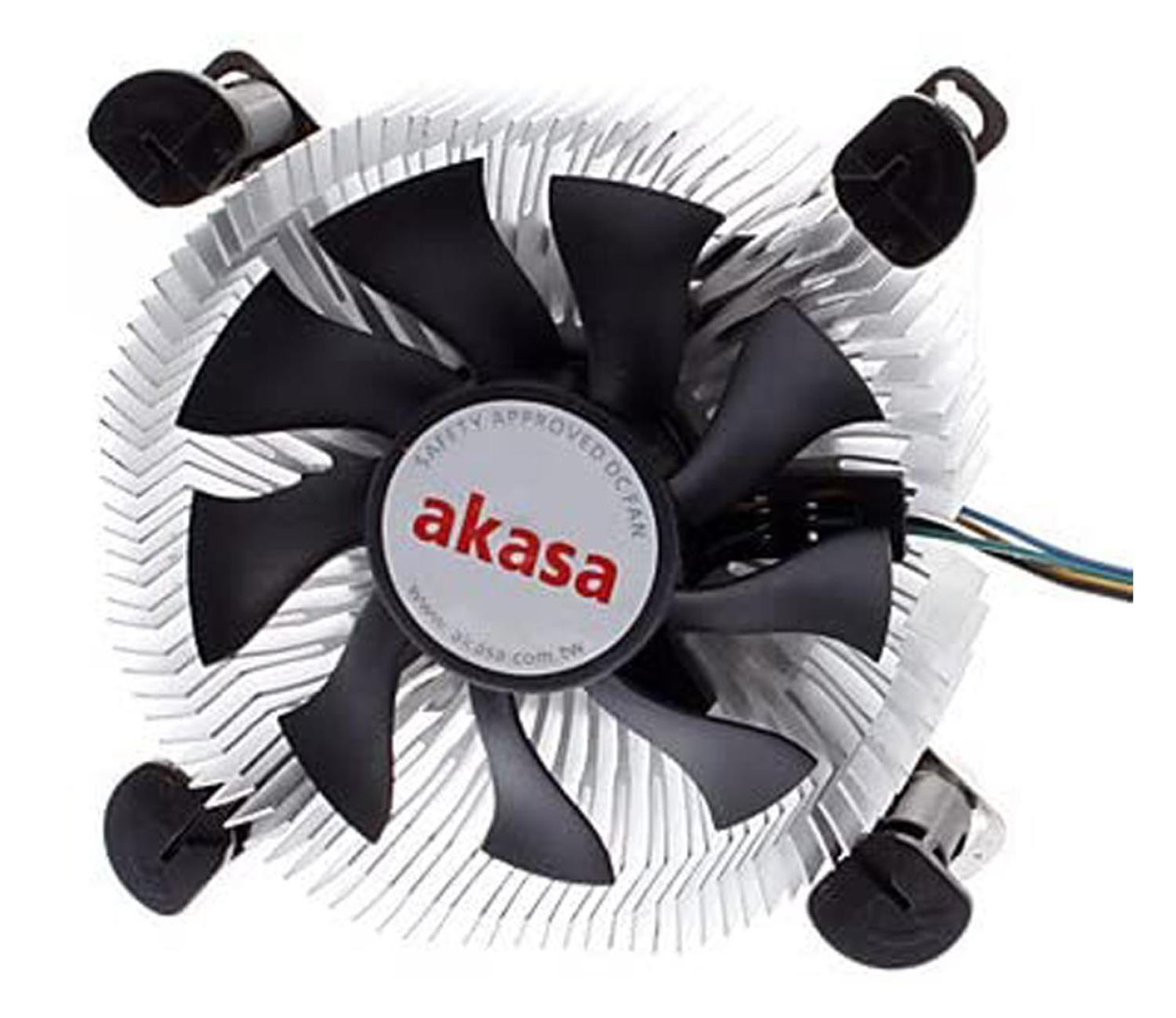 Akasa AK-CCE-7106HP Low Profile 74mm