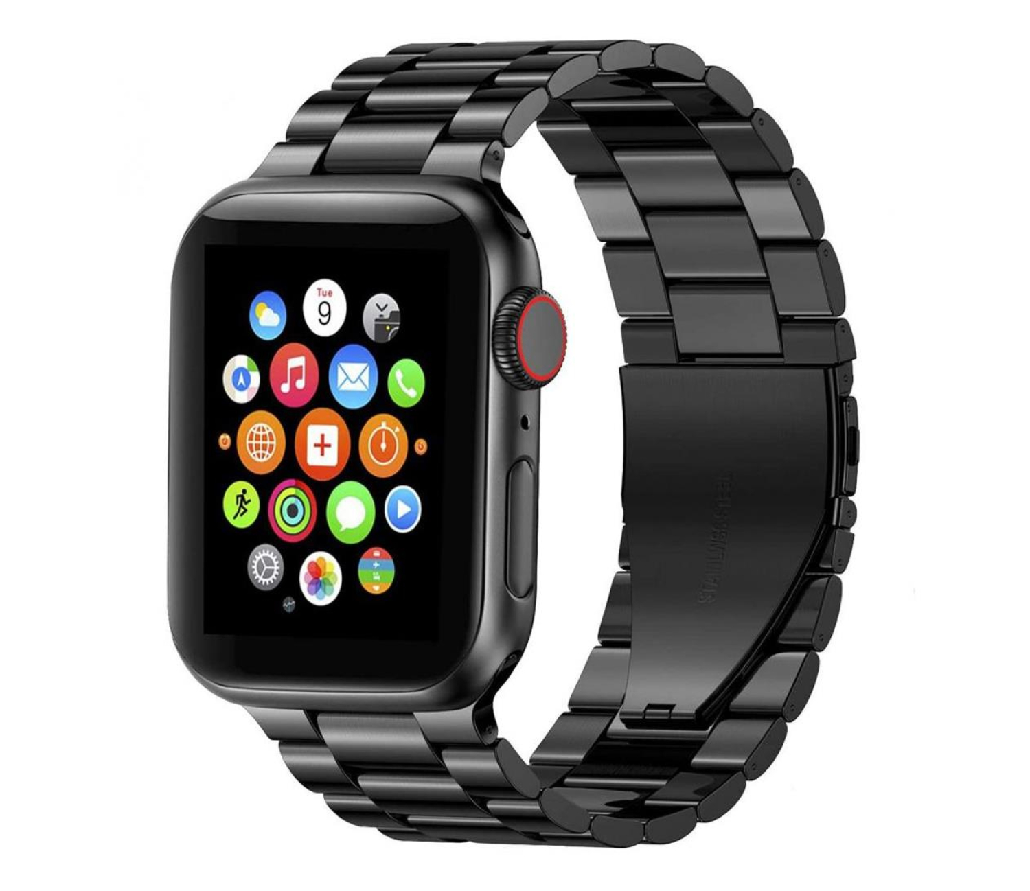 Tech-Protect Bransoleta Stainless do Apple Watch 44/45/46/49 mm black