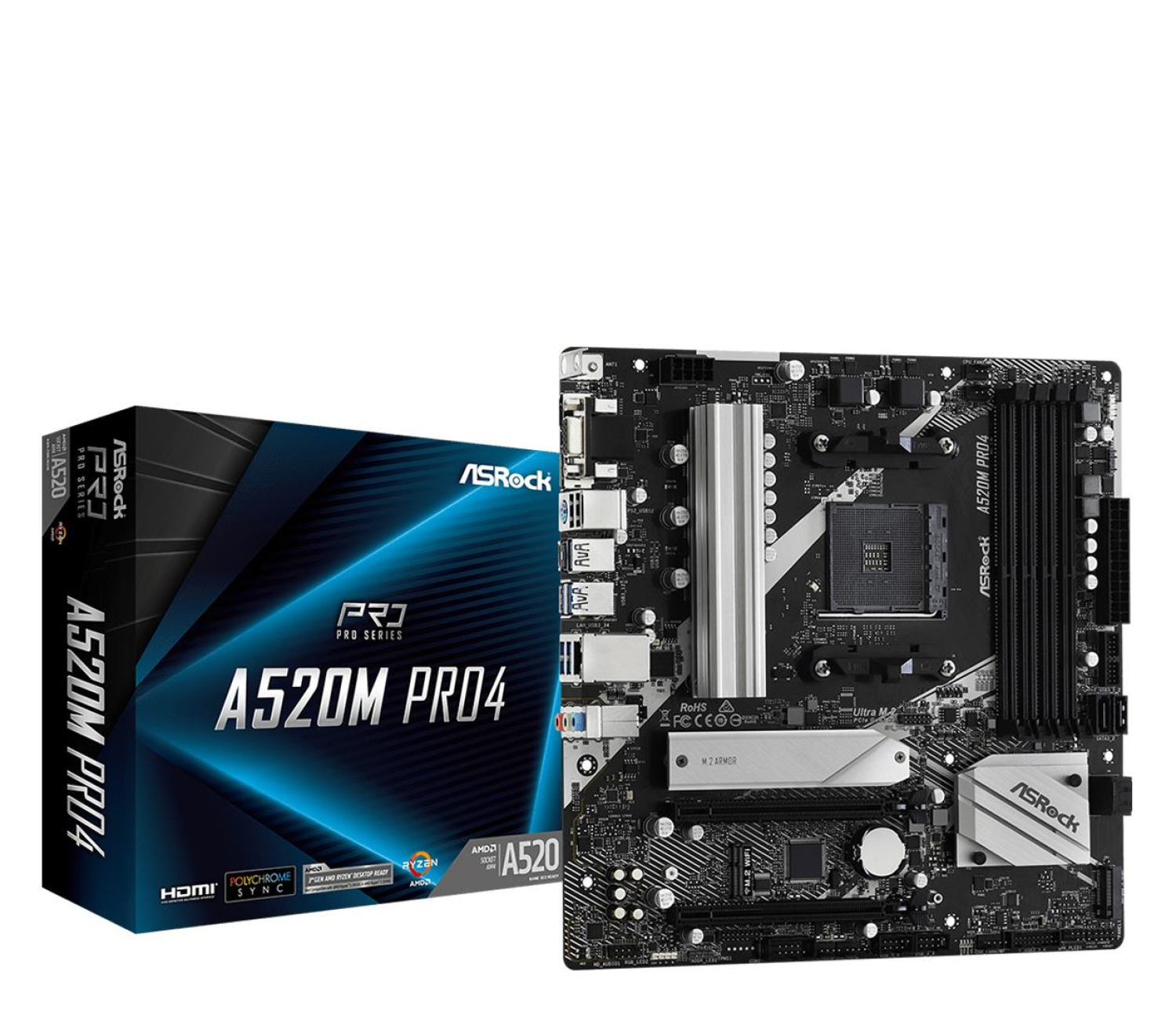ASRock A520M Pro4