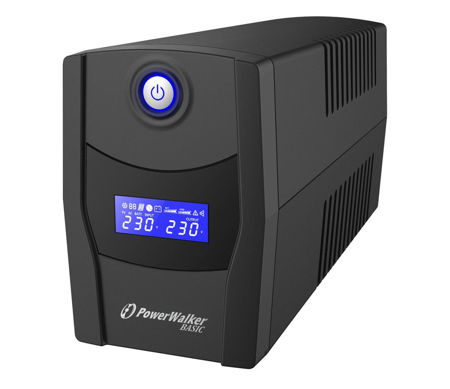 Power Walker LINE-INTERACTIVE (1000VA/600W, 2x FR, LCD, AVR)
