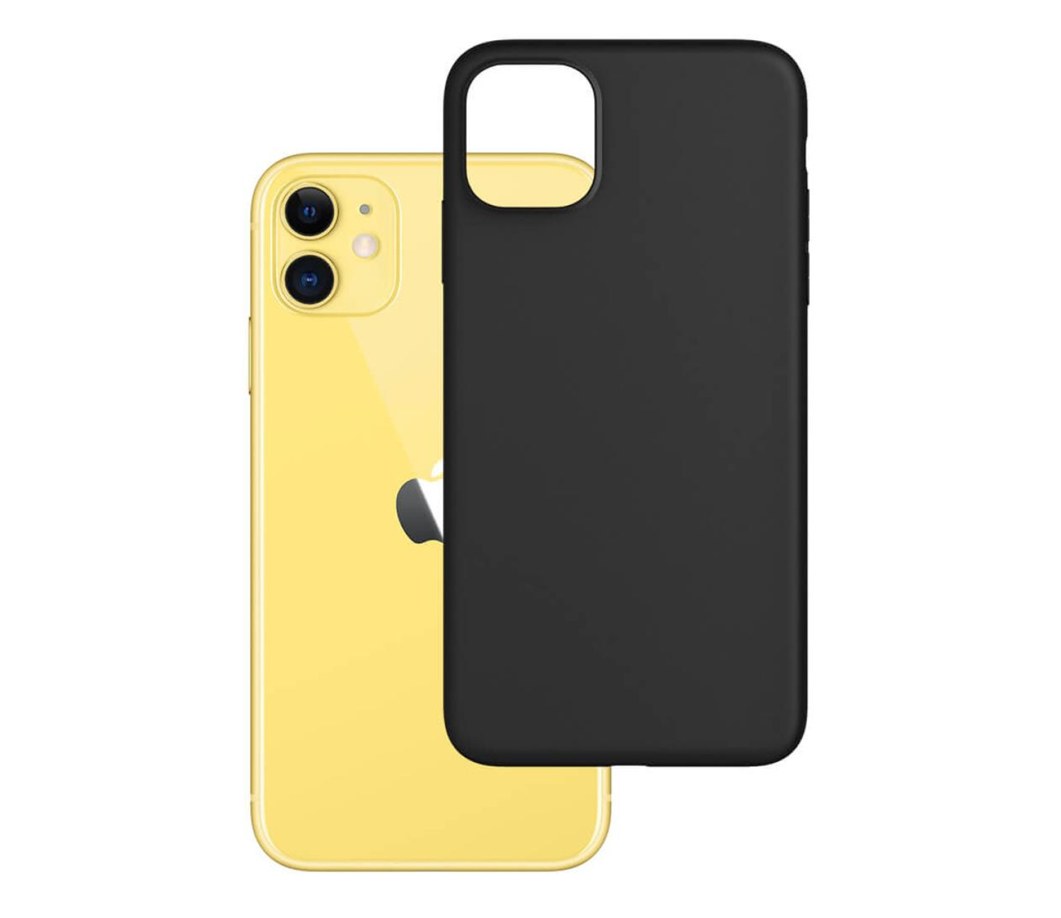 3mk Matt Case do iPhone 11 czarny