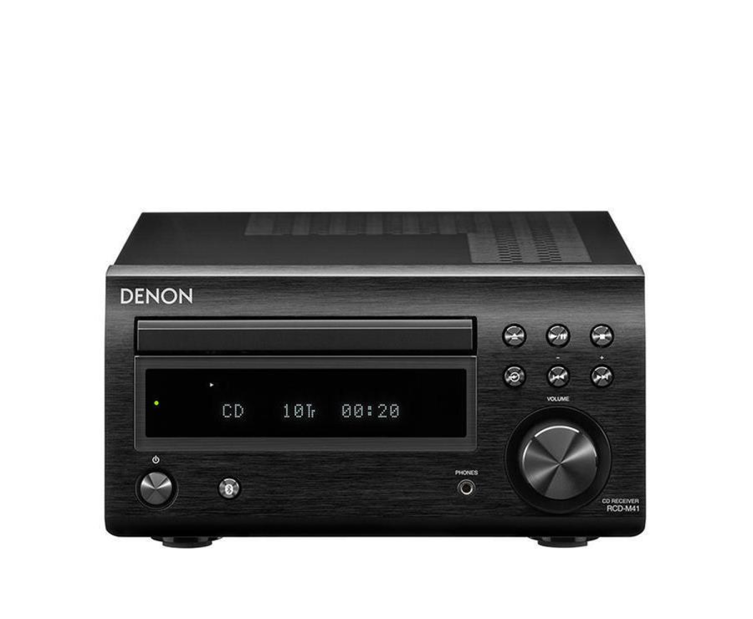 Denon RCD-M41 60W Bluetooth Radio FM Czarny