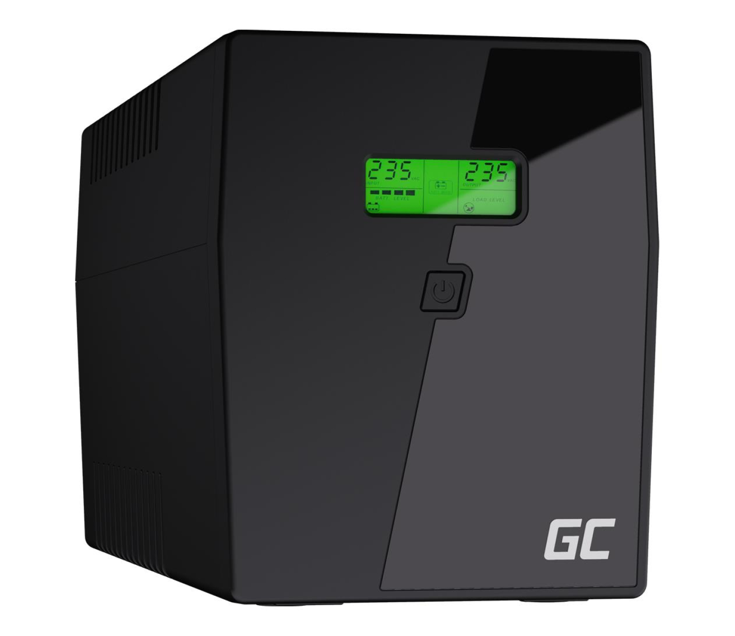 Green Cell UPS (2000VA/1200W, 4x Schuko, AVR, LCD)