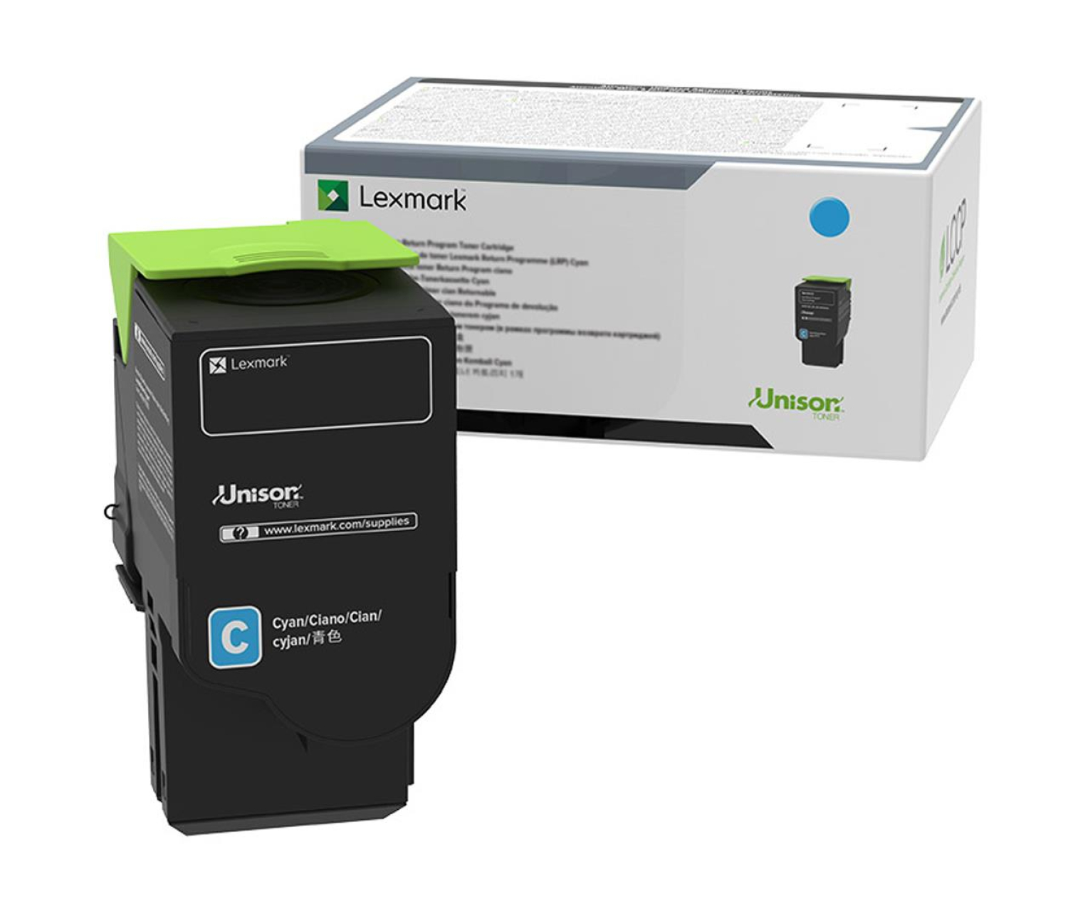 Lexmark cyan 1000str.