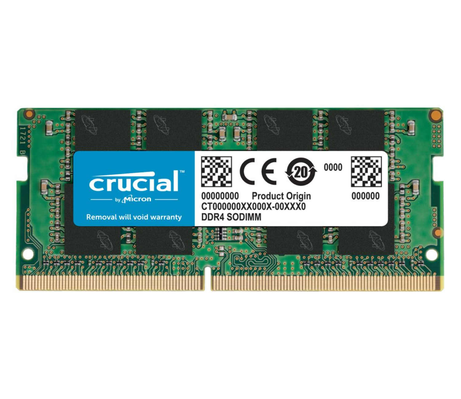 Crucial 16GB (1x16GB) 3200MHz CL22