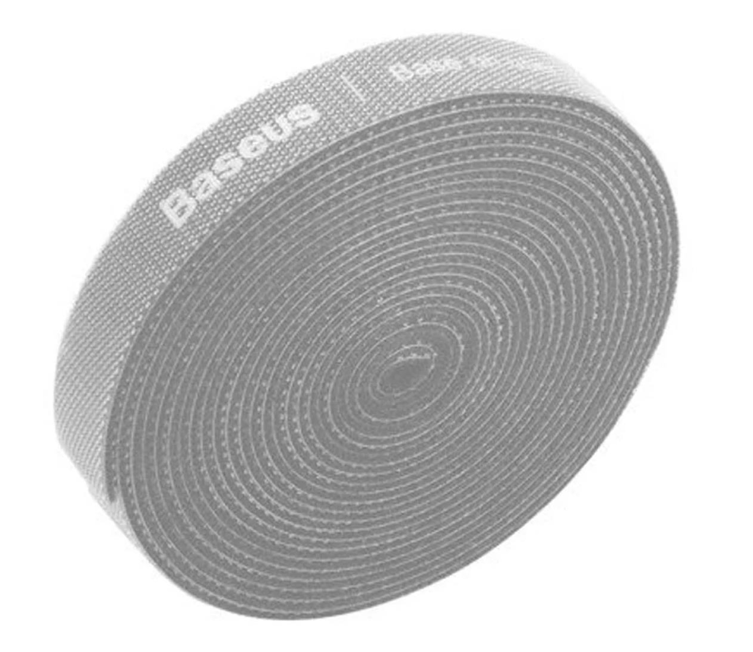 Baseus ACMGT-F0G Circle Velcro 3m Szary
