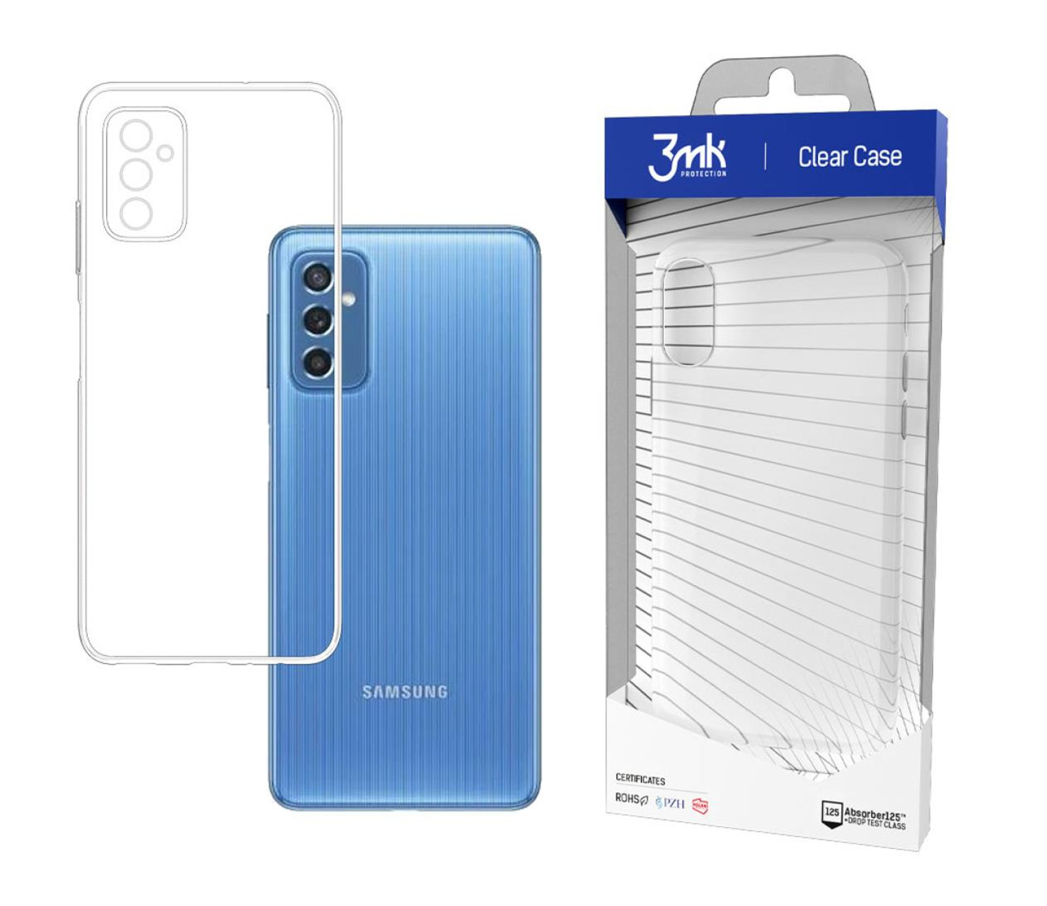3mk Clear Case do Samsung Galaxy M52 5G