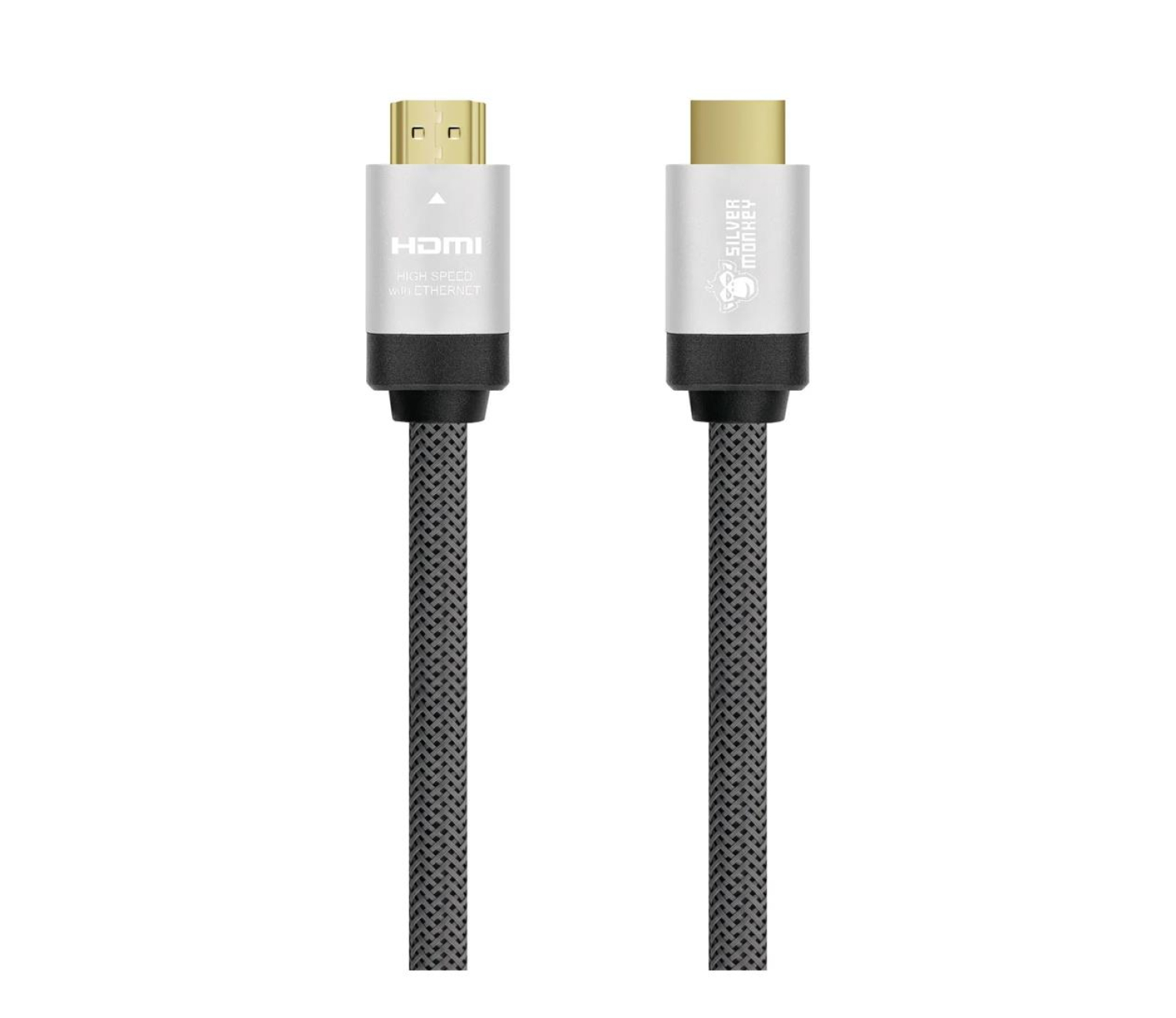 Silver Monkey Kabel HDMI 2.0 w oplocie - HDMI 1m