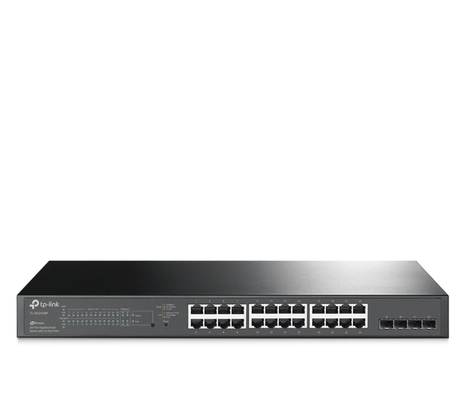 TP-Link 28p TL-SG2428P (24x1000Mbit 4xSFP) PoE+