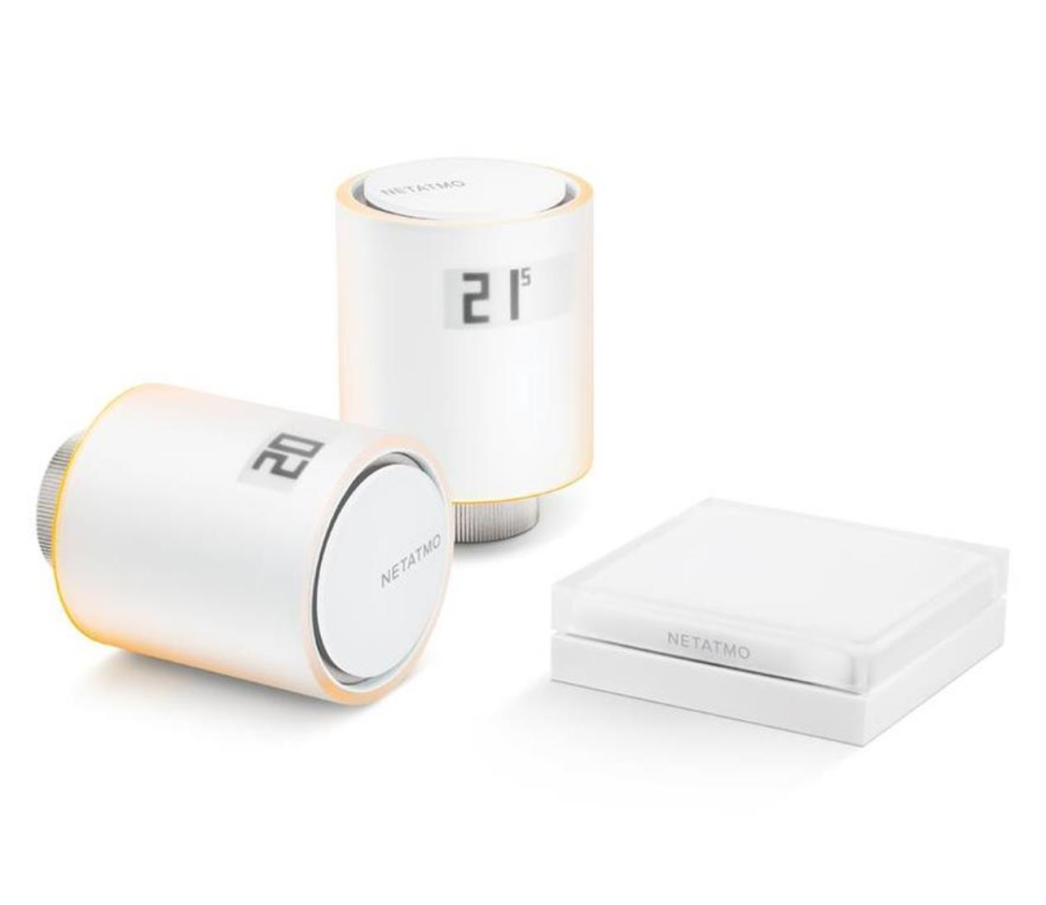 Netatmo Inteligentne głowice termostatyczne NVP-EN (zestaw)