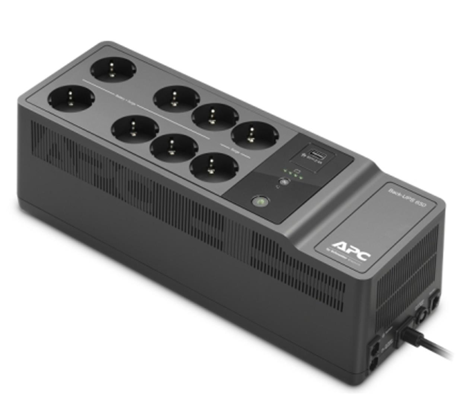 APC BE650G2-GR Back UPS 650VA/400W Schuko CEE 7/7P 1 USB charging por