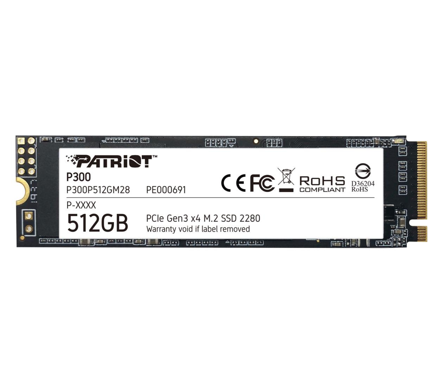 Patriot 512GB M.2 PCIe NVMe P300