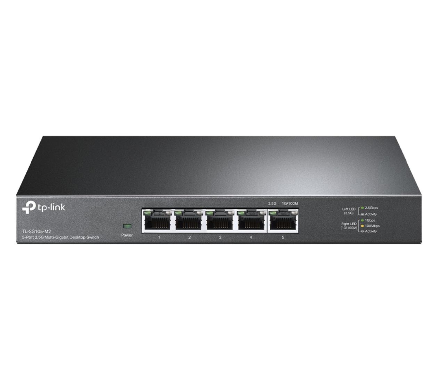 TP-Link 5p TL-SG105-M2 Metal (5x100/1000/2500Mbit)