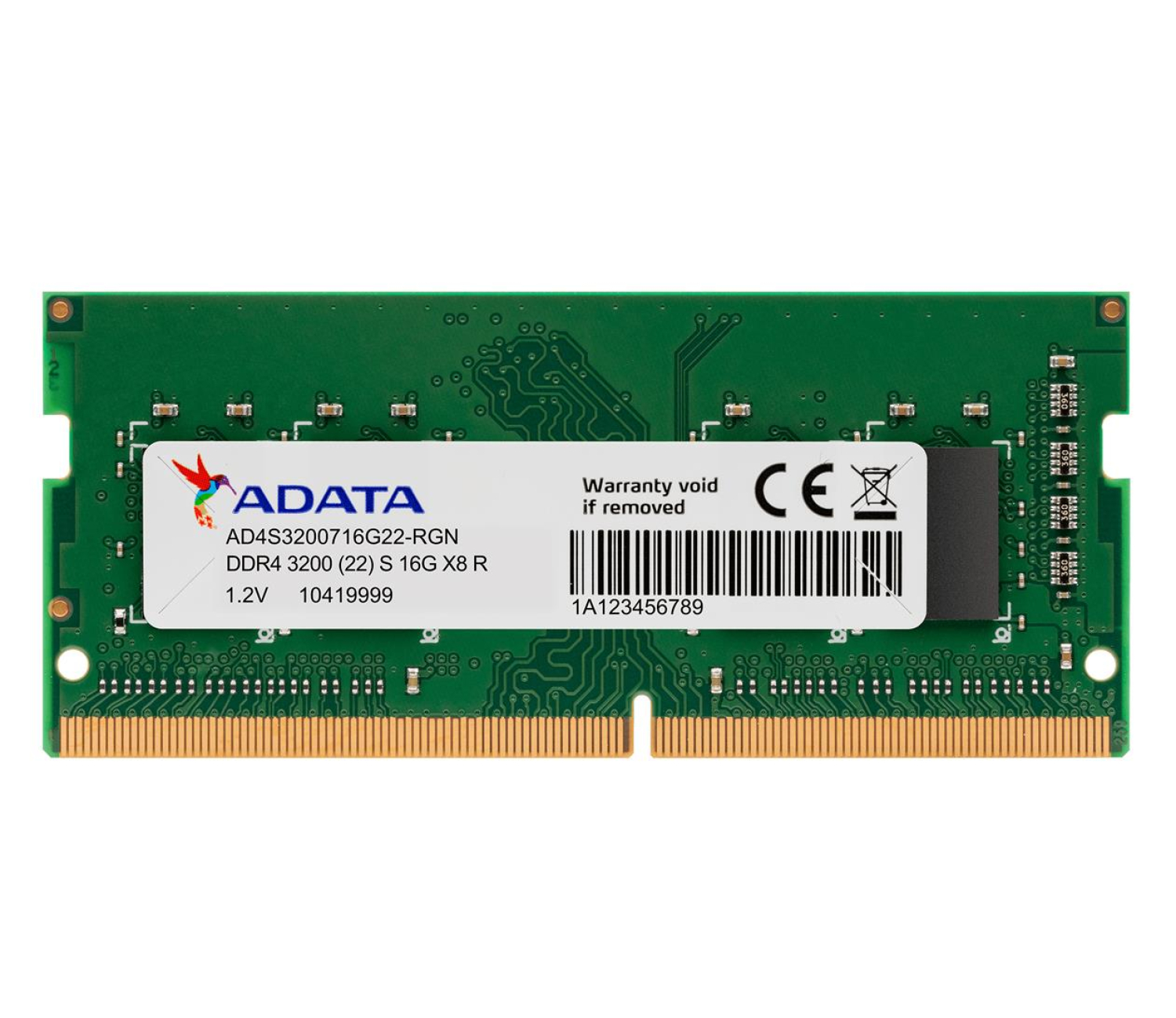 ADATA 16GB (1x16GB) 3200MHz CL22