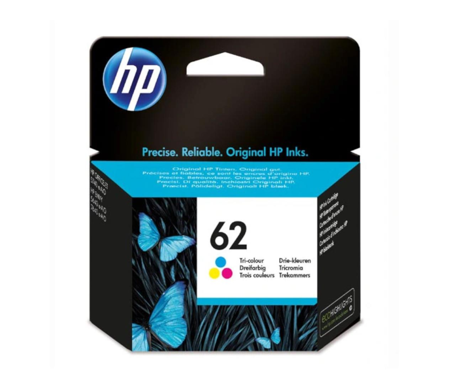 HP 62 CMY color do 165str. Instant Ink