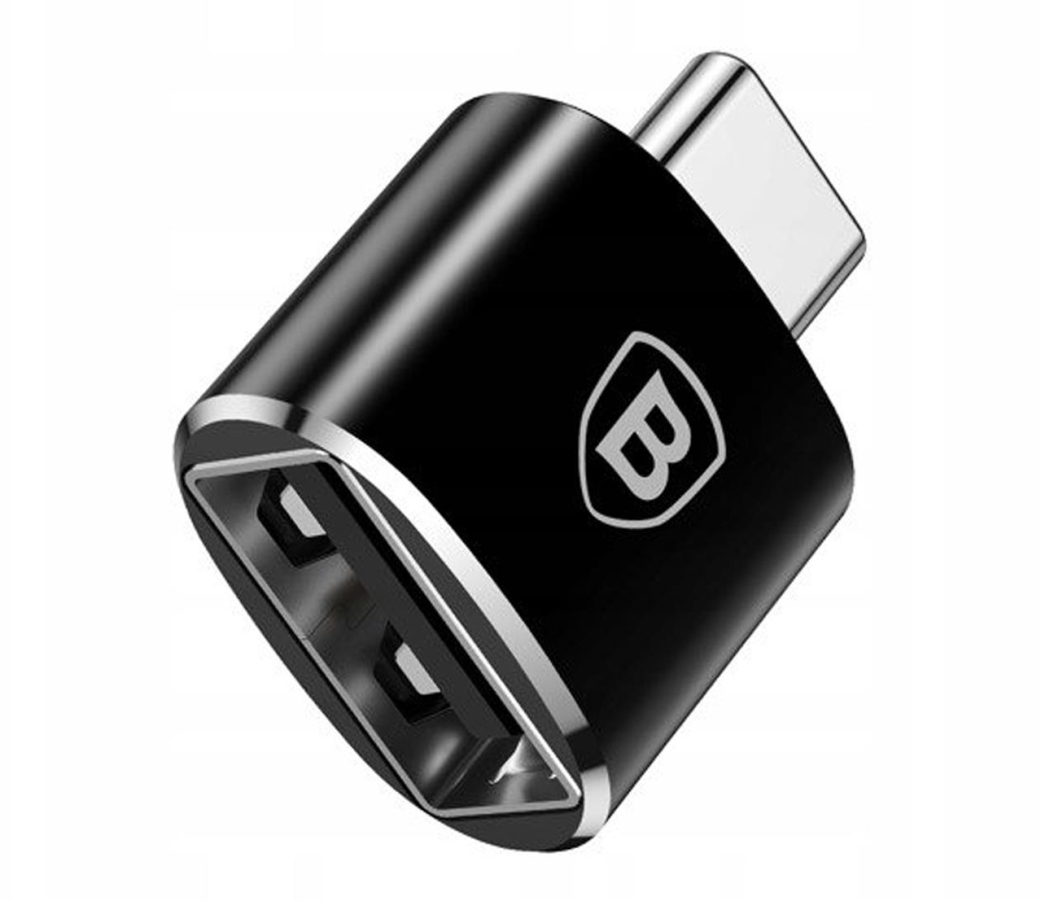 Baseus USB do USB Type-C 2,4A Czarny