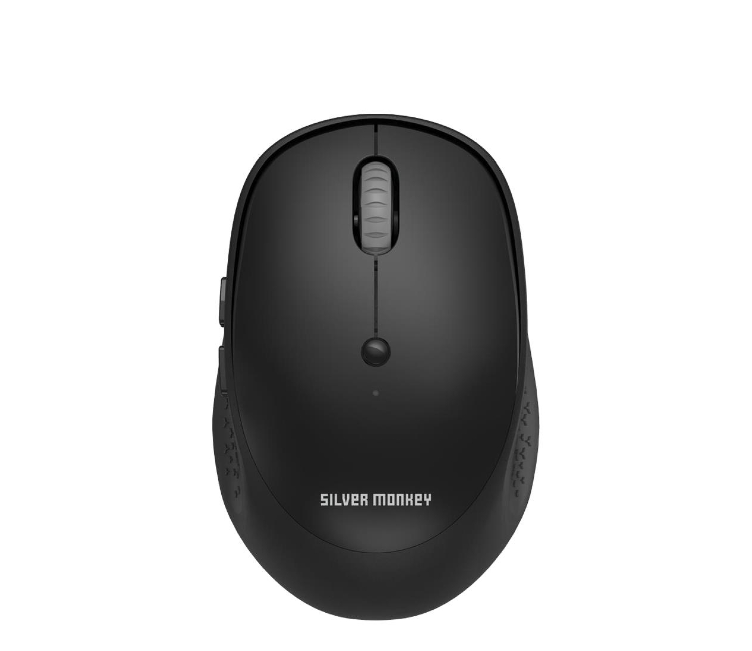 Silver Monkey M90 Wireless Comfort Mouse Black Silent