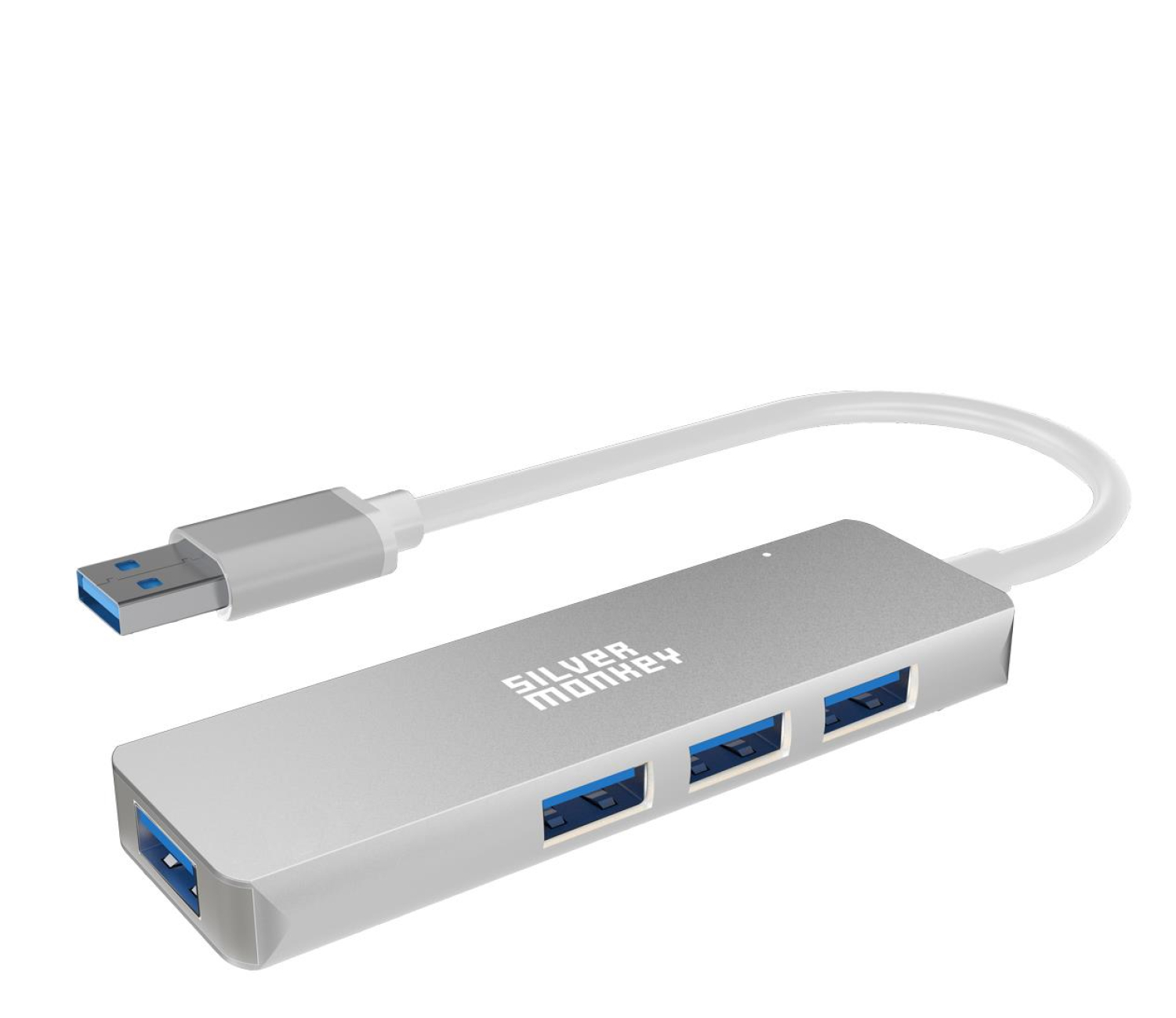 Silver Monkey USB-A 4x USB 3.0 (Silver)