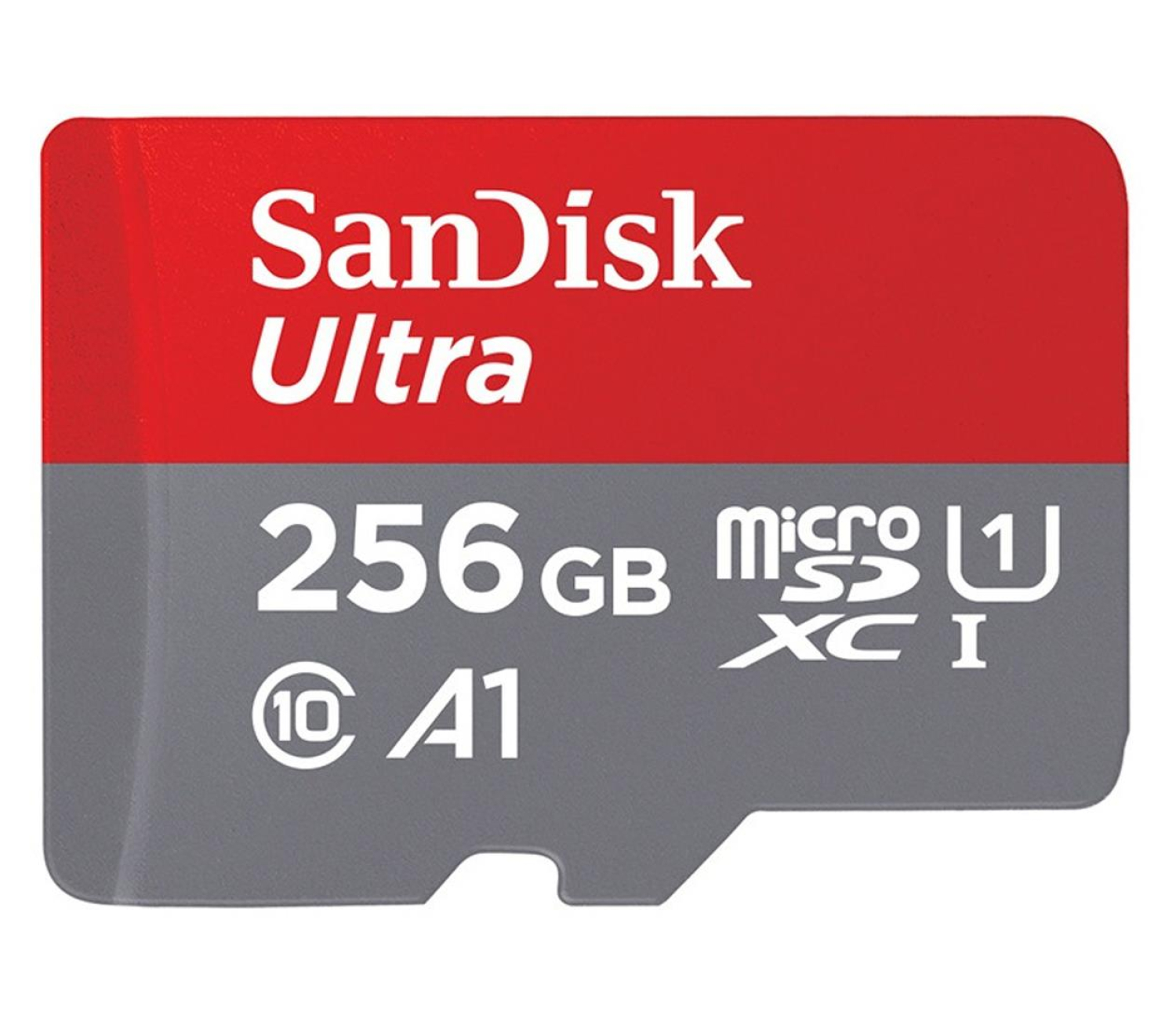 SanDisk Karta pamięci Ultra microSDXC 256GB 150MB/s A1 + Adapter SD
