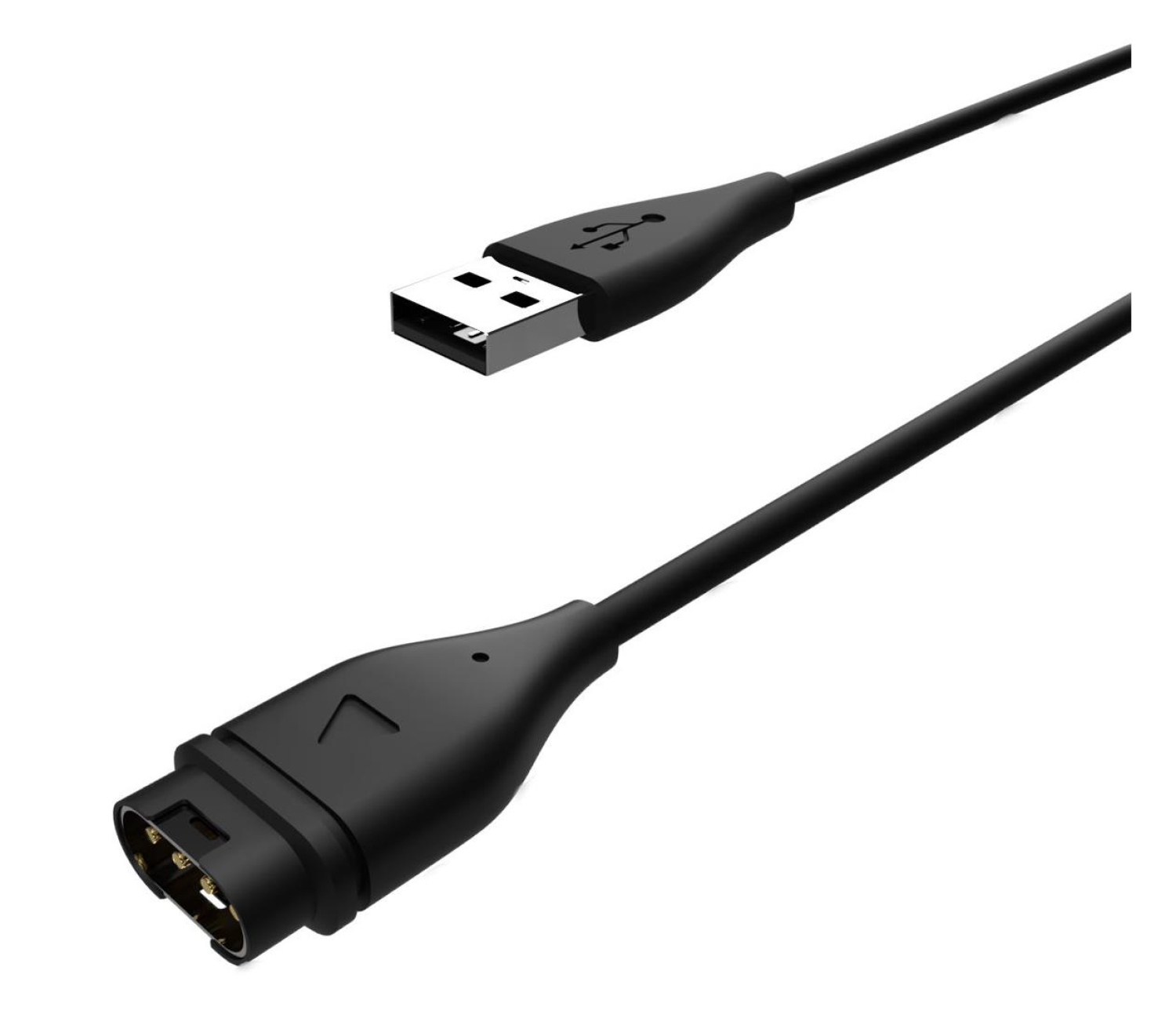 FIXED USB-A Charging Cable do Garmin smartwatch black