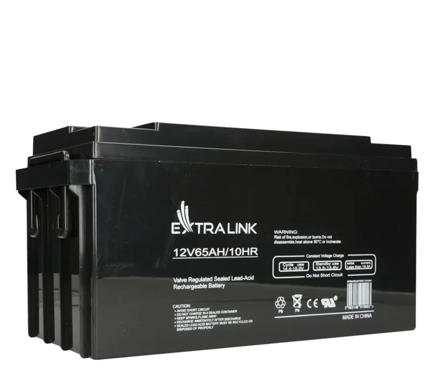 ExtraLink Akumulator AGM 12V 65AH