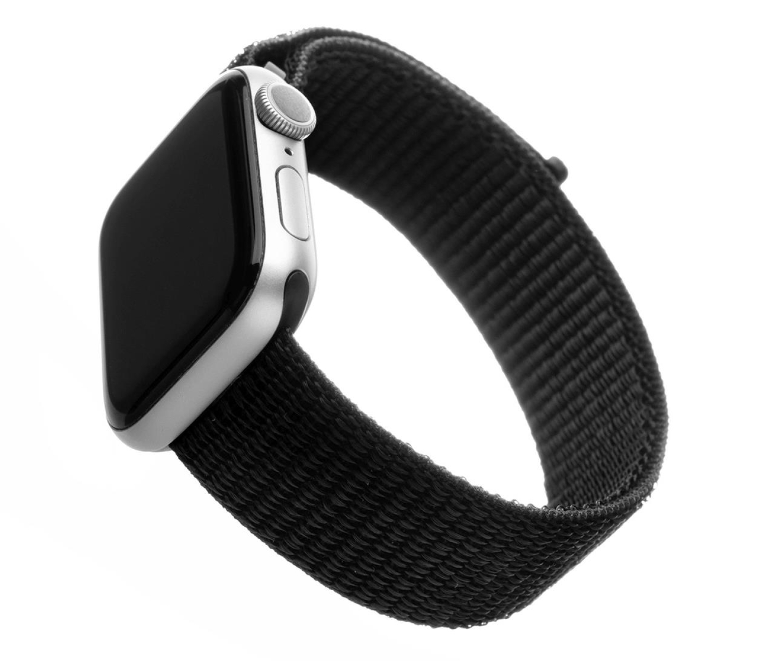 FIXED Nylon Strap do Apple Watch 40/41/42 mm black