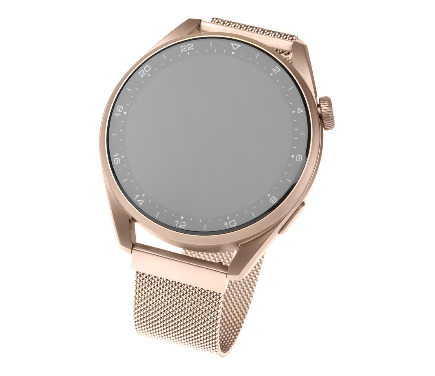 FIXED Mesh Strap do Smartwatch (20mm) wide rose gold