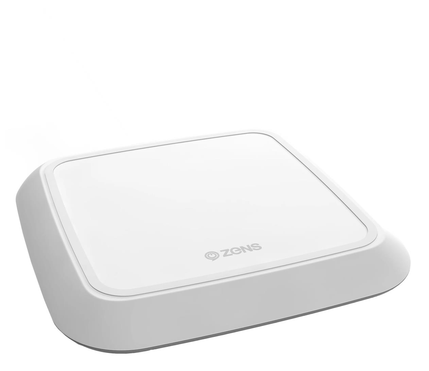 Zens Single Fast Wireless Charger 10W (biała)