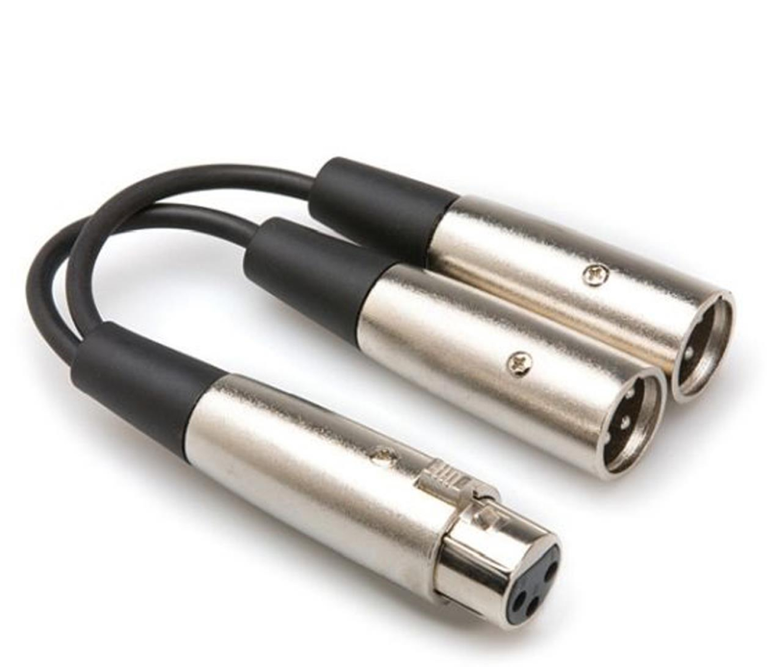 Hosa Kabel typu Y, XLRf – 2 x XLRm