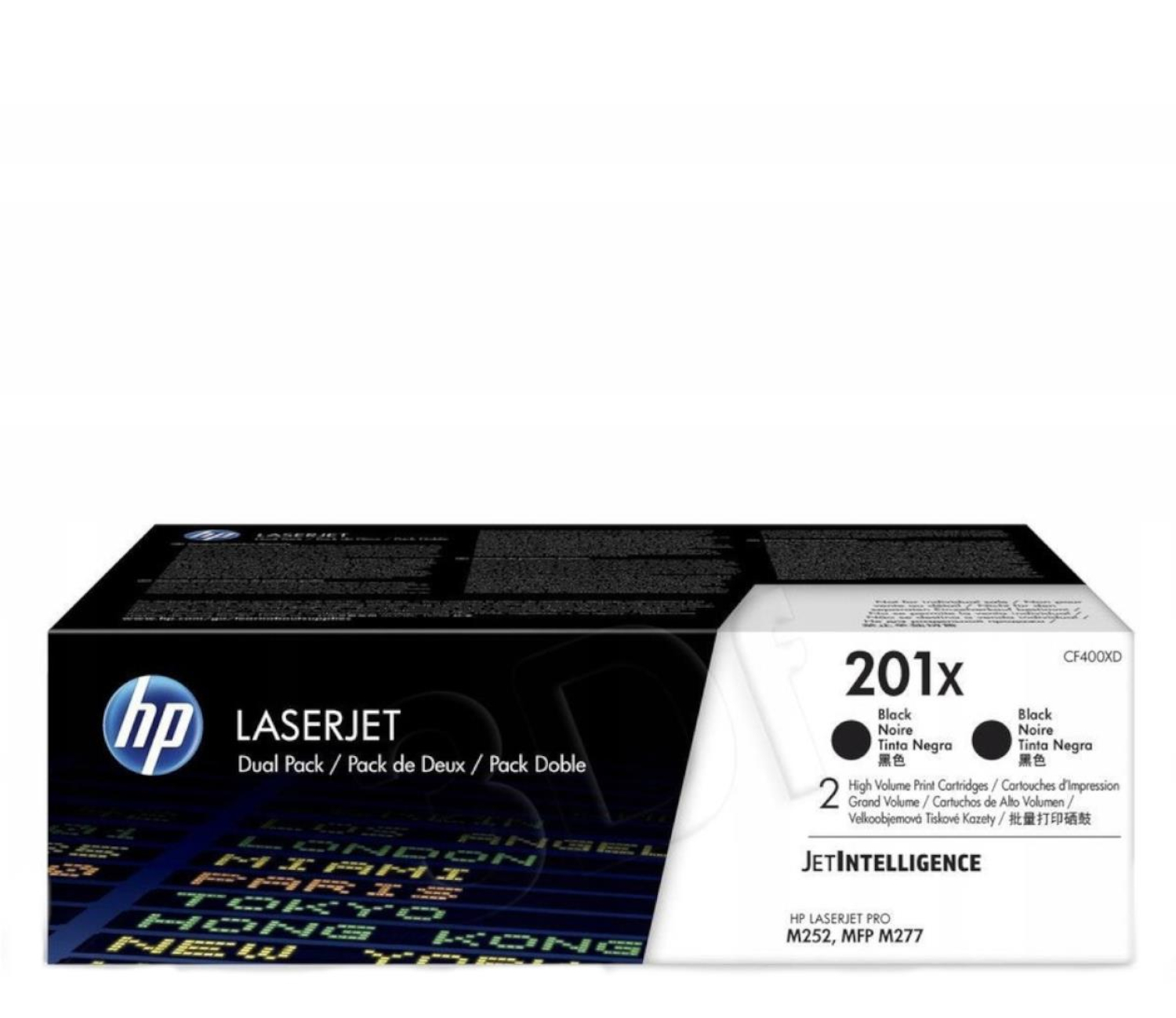 HP 201X zestaw czarny 2szt x 2800 str.