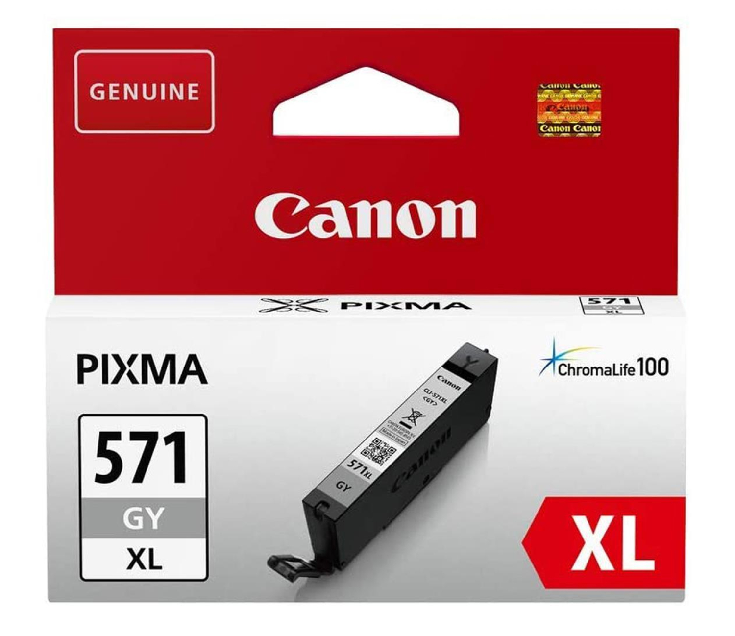 Tusz CANON CLI-571XLGY Szary