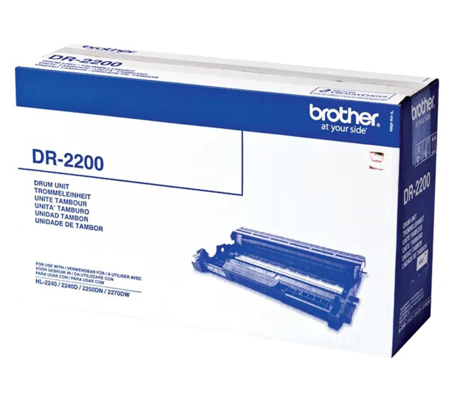 Brother DR2200 black 12000 zadań (bęben)